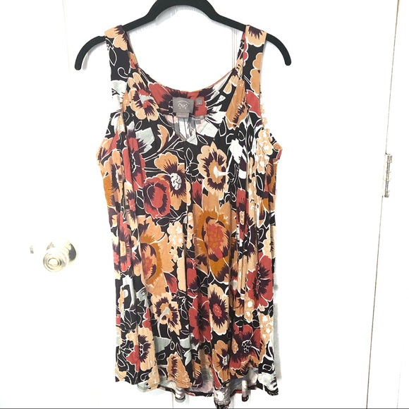 Floral Swing Tank—VanessaVirginia (Anthropologie) - Picture 3 of 6
